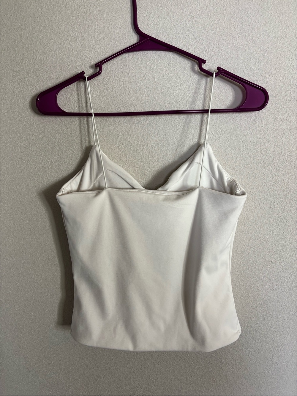 Sincerely Jules White V-Neck Spaghetti Strap Camisole - Picture 3 of 4